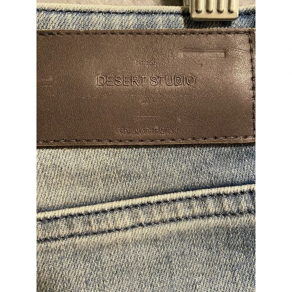 Desert Studio Jeans Womens 30 Blue Stretch Skinny Denim Distress Paint‎ Dubai - Picture 16 of 16